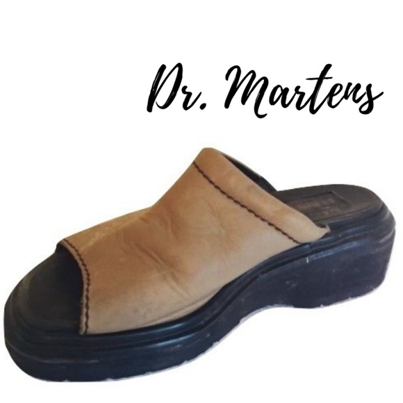 open toe doc martens